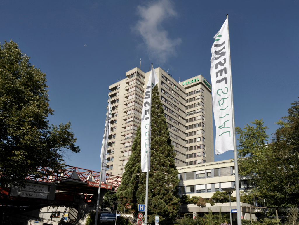 Aussenansicht des Inselspital Bern